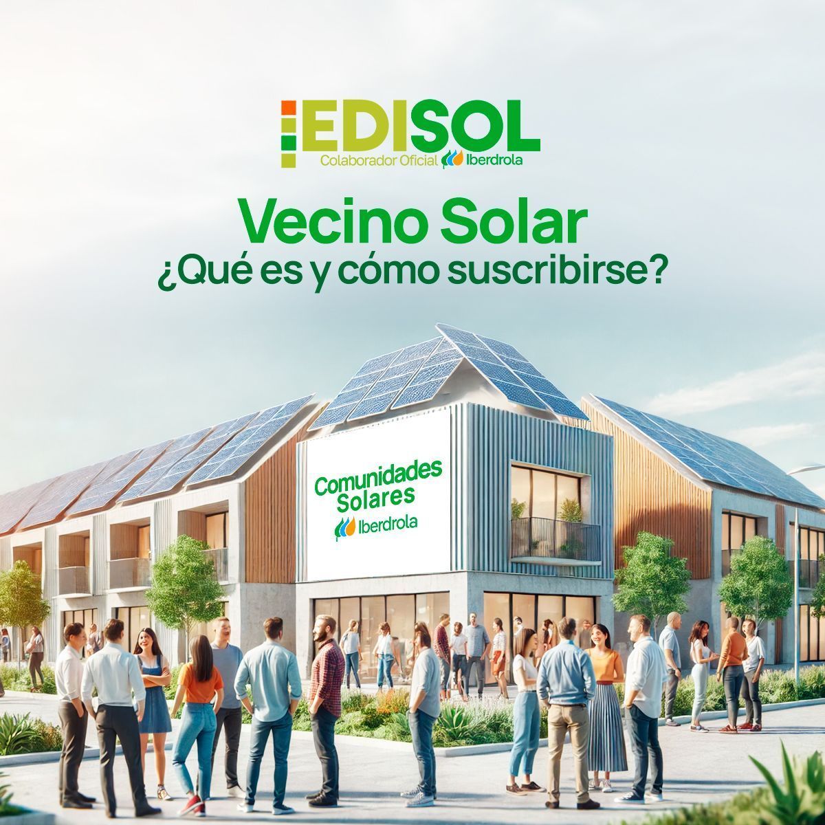 Vecino Solar en Comunidades Solares de Iberdrola